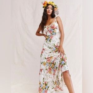 Reformation Jasen Maxi Dress in Marie Antoinette